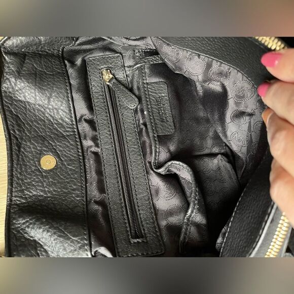 Michael Kors Bedford Black Satchel Bag - Picture 10 of 12